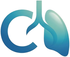 Logo CHOMETTE INNOVATIONS — un C et un poumon